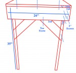 Work Bench Side Diagram Work Bench Side Diagram