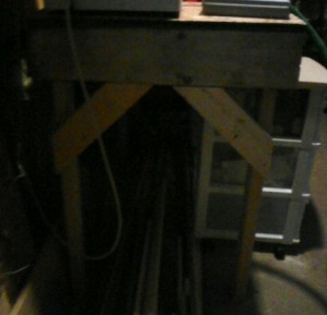 Work Bench Side View Work Bench Side View