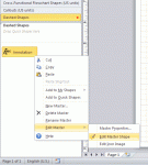 Right click on Annotation > Edit Master > Edit Master Shape