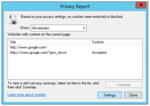 ie-privacy-report